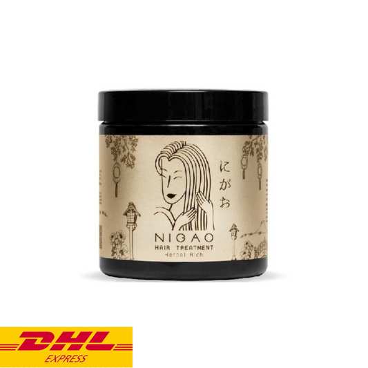 NIGAO Hair Treatment Herbal Rich for Dry Damage Frizzy Restore Nourish 450 ml