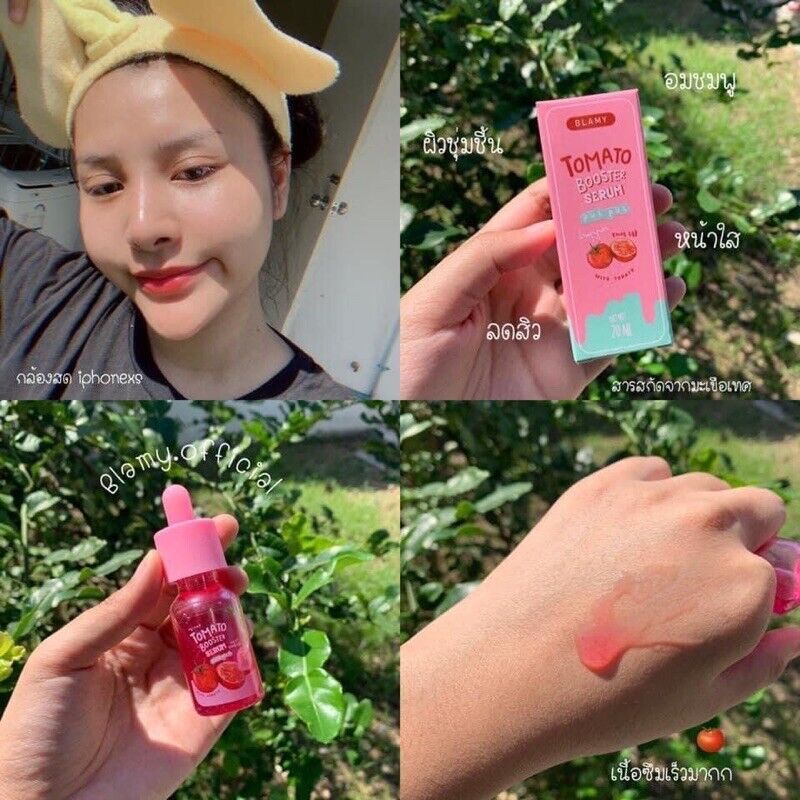 10x Tomato Booster Serum Smooth Clear Radiance Skincare Reduce Dark Spots 20ml