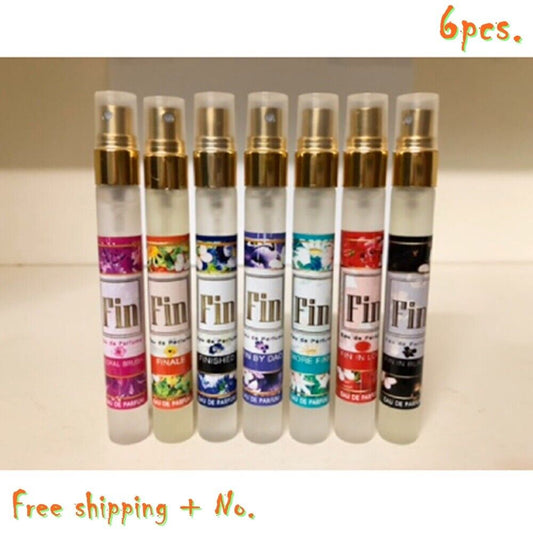 6 pcs Madame Fin Perfume Fragrances Premium 7 Comparable Scents 10 ml Random Mix