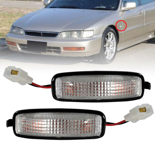 Side Marker Lamp Signal light clear lens For Honda Accord 1994-1997 Sedan