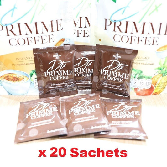 PRECIOUS SKIN DTX PRIMME COFFEE 3 in 1 Slimming Coffee Mix Fiber 20 sachets