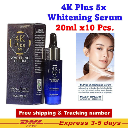 10x 4K Plus 5X Concentrated Serum Anti-Aging Healthy & Beauty Skin care 20ml