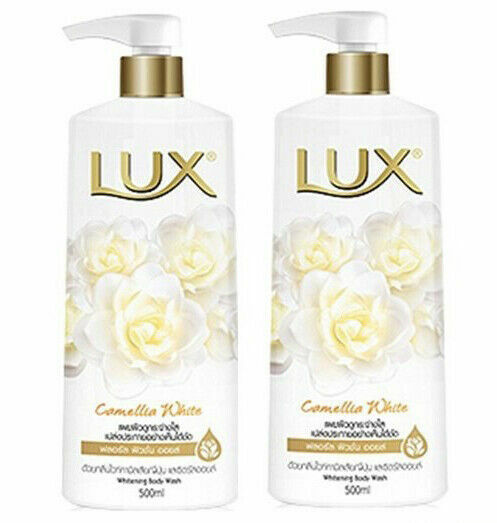 500ml. Pack of 2 LUX Cream Camellia White 500ml Bottle White Impress Body Wash