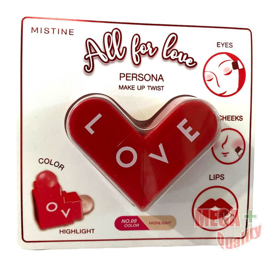 Mistine All For Love Persona Makeup Twist Lip 3in1 Eyes Lip Cheeks CHOCKY PINK