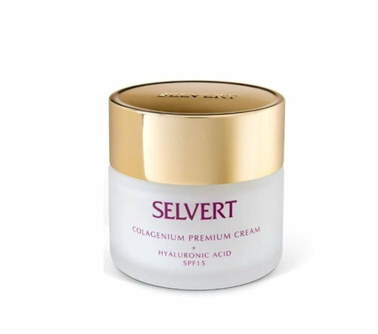 Selvert Thermal Colagenium Premium Cream Hyaluronic Acid 50ml #ibea