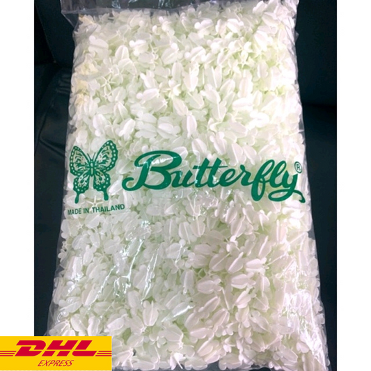 Plastic Flower for Thai Malai Ruk Natural White Color Garland Hand Craft 1600pcs