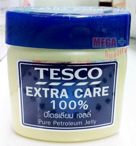 TESCO EXTRA CARE 100% Pure Petroleum Jelly Moisturize Heal Skin Care 50g