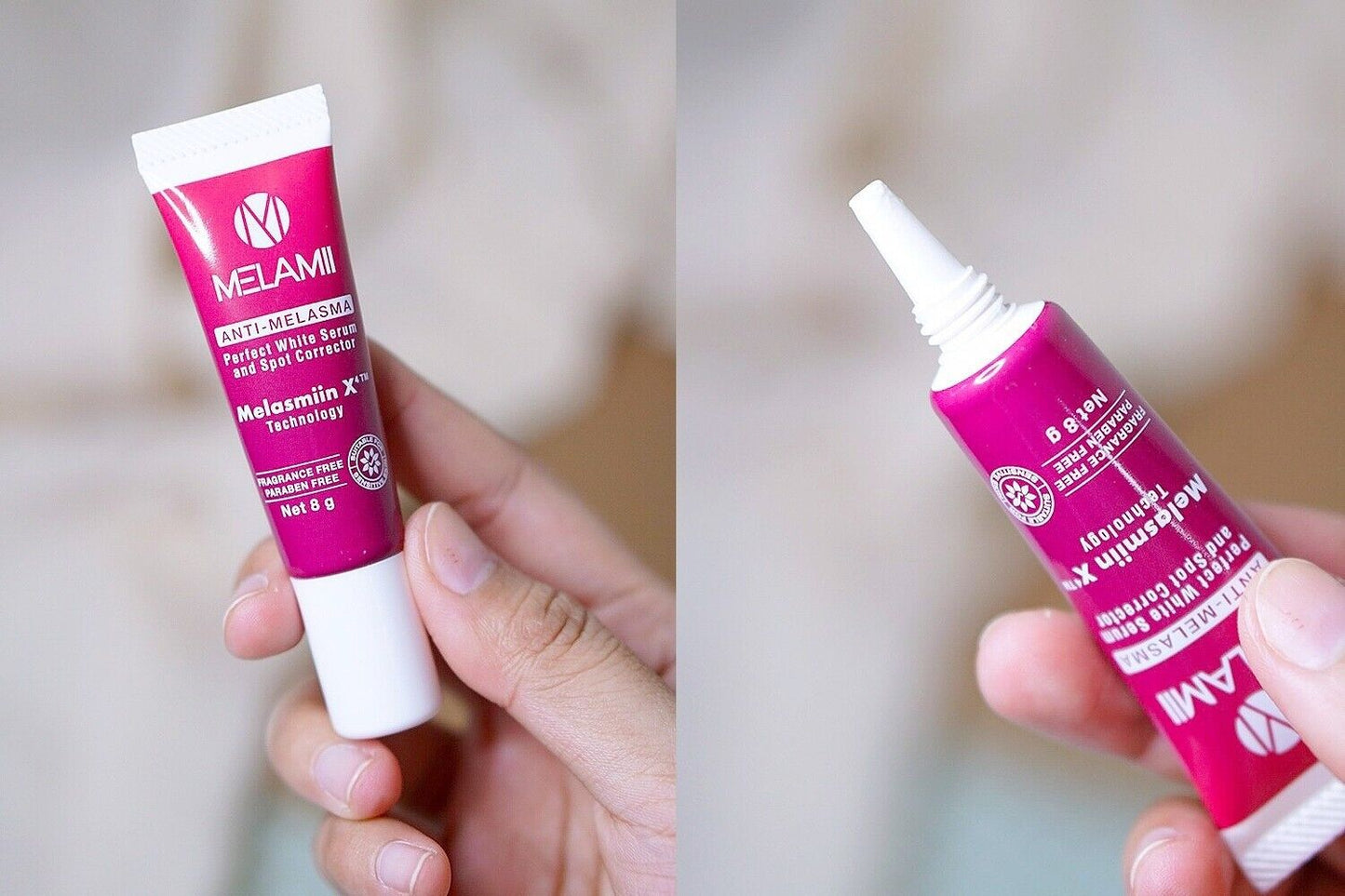 Melamii Anti-Melasma cream reduce dark spots white serum skin