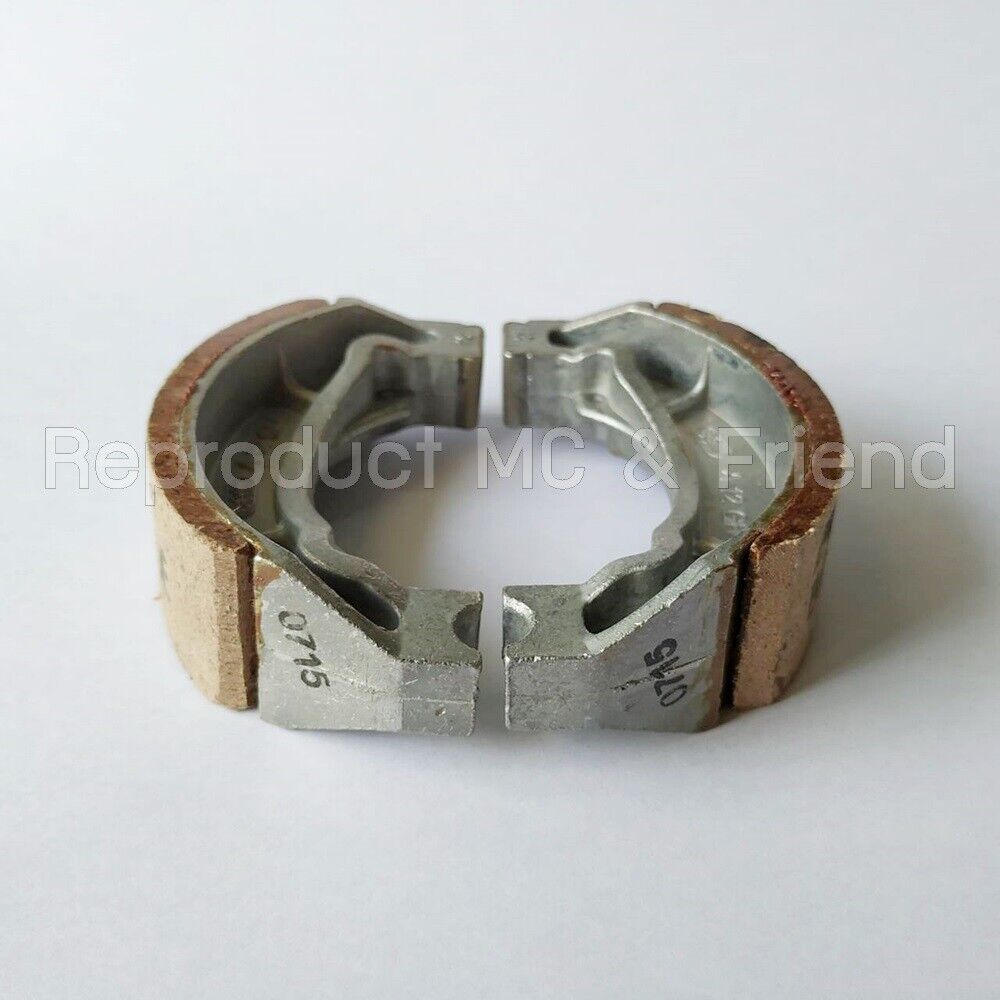 Front Brake Shoe For Suzuki TS50 ('71-'74) MT50 ('73) DS80 '78-'79 RM80 '77-'79