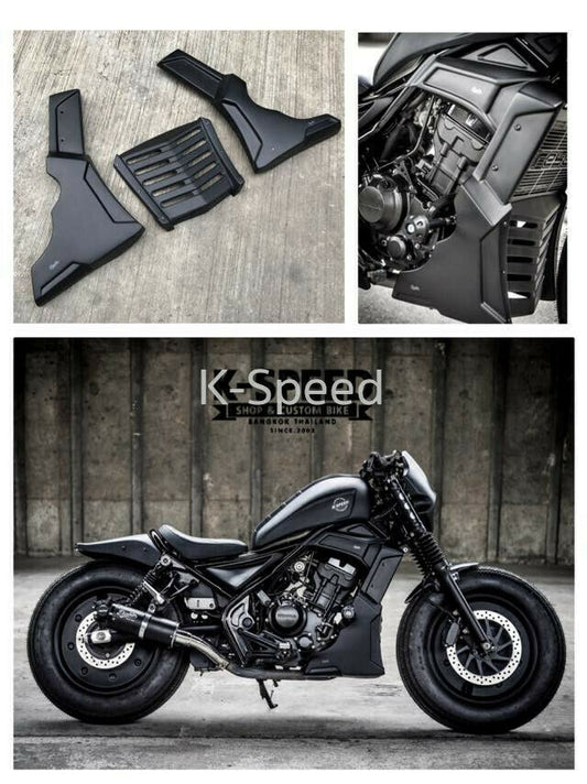 Diablo UNDER FAIRING COVER BELLY PAN ENGINE GUARD For Rebel 17-2022 CMX 300-500