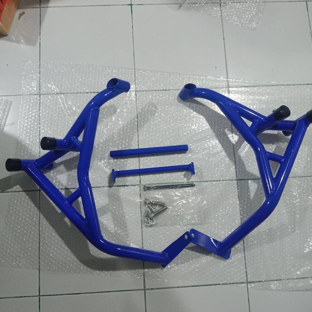 Yamaha MT07 / FZ07 Crash cage Bar Blue Motorcycle Motors Pro Subcage Stunt Part