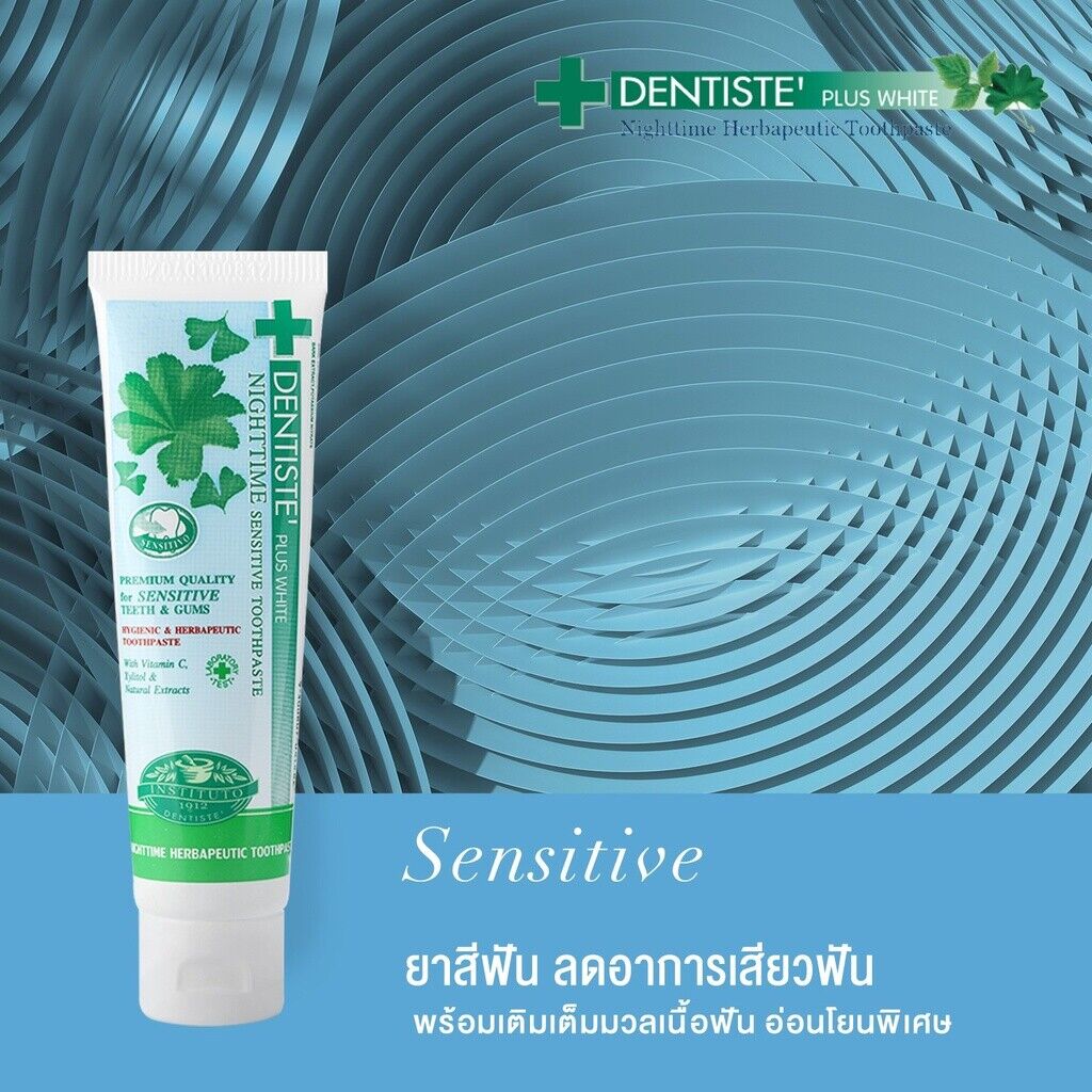 Set Dentiste Mix 4 Formula Toothpaste Original Premium Care Sensitive White 100g