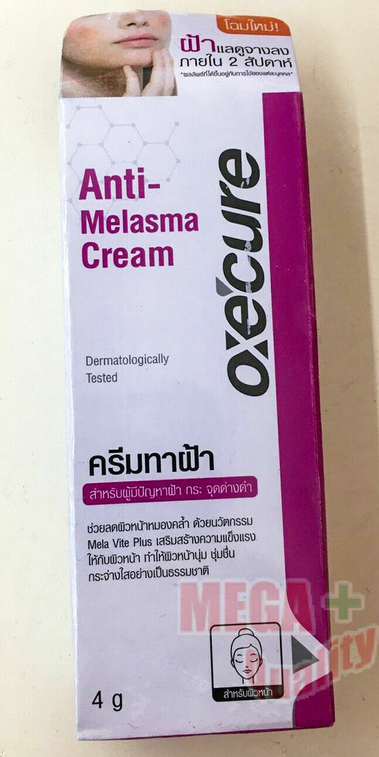 Oxe Cure Anti Melasma Cream Mela Vite Plus Treat Dark Spots Brightened Skin 4ml