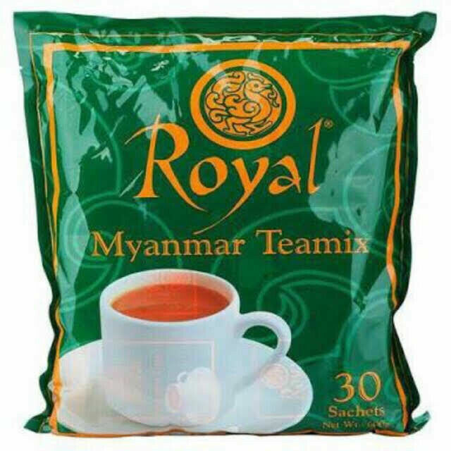 Burmese Teamix Royal Myanmar Tea Milk 3 In 1 instant 30 sachets