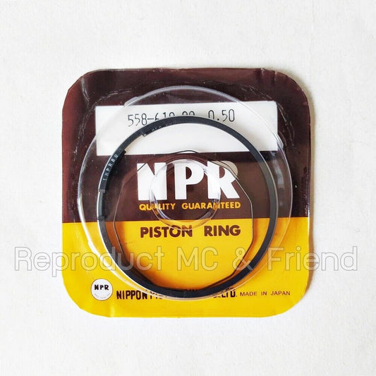 Piston Ring Set OS 0.50 Japan For Yamaha DT100 (1976-1980) MX100 (1979-1983)