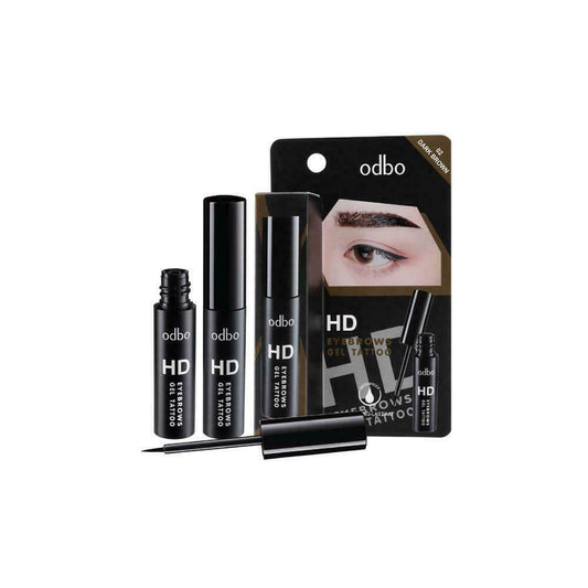 odbo HD Eyebrows Gel Tattoo OD773 #02 Dark Brown 5 g Moisturizing and not sticky