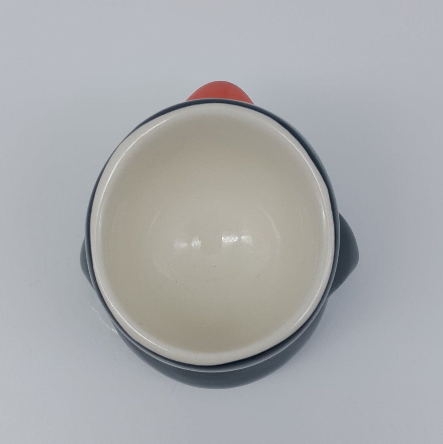 Penguin Egg Cup Holders Ceramic Holder Collectible Animal (Set 2)