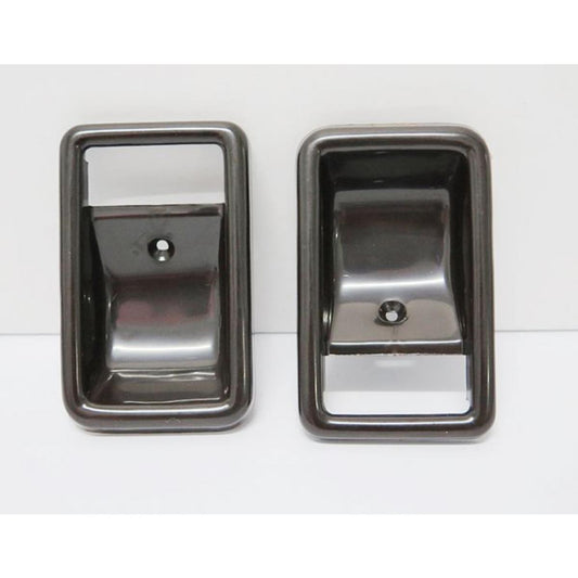 Pair Interior Inner Door Handle Hand brown For Toyota Corolla KE30 KE70 1974-80