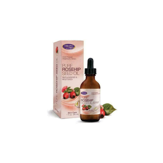 Life-flo Pure Rosehip Seed Oil 30 ml Replenishes and Restores
