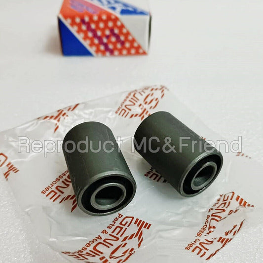Set 2 pcs: Suzuki TC100 ('73-'77) TS100 ('73-'77) TC120 ('71) Rear Swingarm Bush