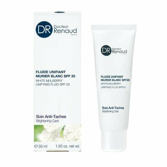 Dr Docteur Renaud White Mulberry Unifying Fluid SPF20 50ml #ibea