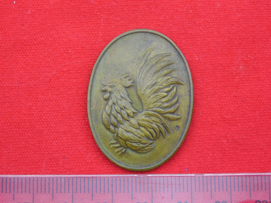 RARE Thai Amulet GOD LP LUANGPUSUANG Chicken Wut TOMPROMSAWAT Hen LOPBURI Coin