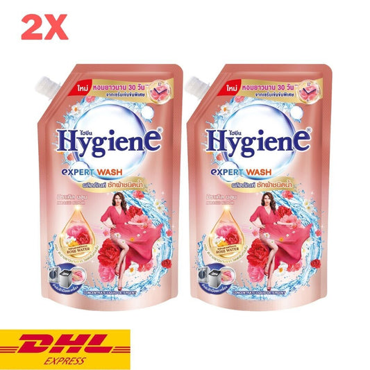 2x Hygiene Expert Wash Miracle Bloom Rose Water Concentrate Liquid Detergent