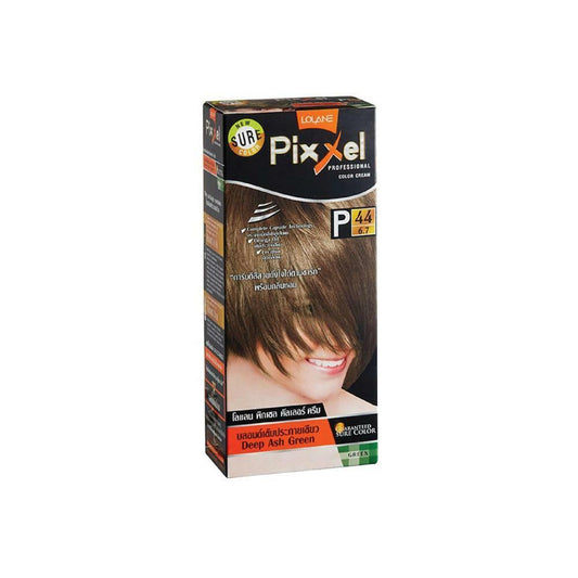 Lolane Pixxel Color Cream Gray Coverage P44 6.7 Deep Ash Green 100 ml