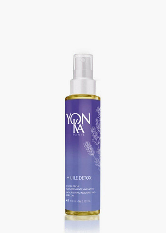 YONKA Huile Detox(Lavender)-Nourishing Dry Oil To Revitalise The Skin 100ml#ibea