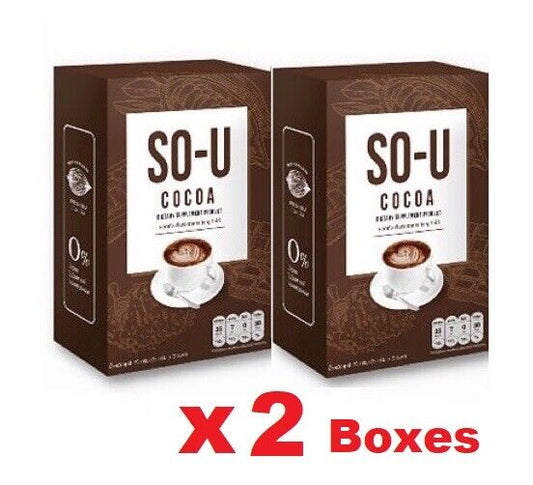 2x SO U Cocoa Weight Control Speed Up Metabolism Help Excretion Burn Halal