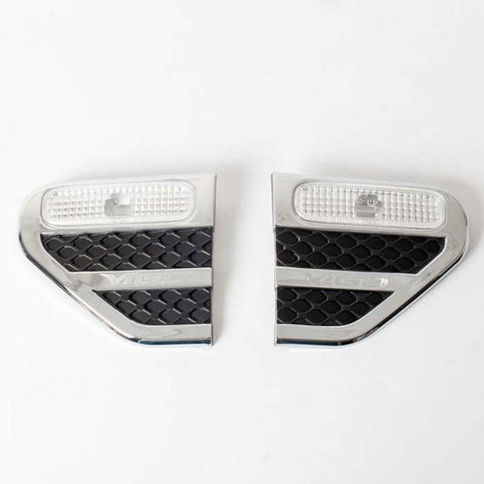 2005-2008 Fit Toyota Hilux Vigo SR5 Pickup Side Vent Fender Cover Line Chrome