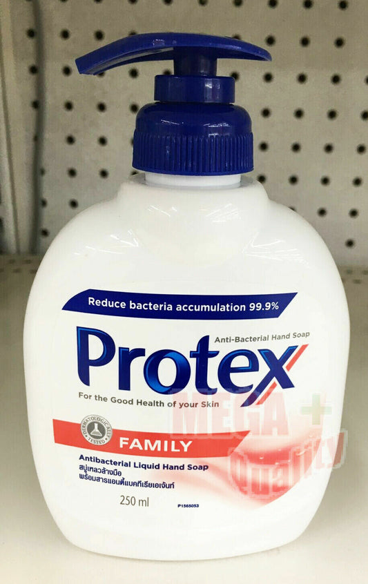 250ml Protex Family Germ Protection Liquid Hand Soap Reduce Bacteria 99.9