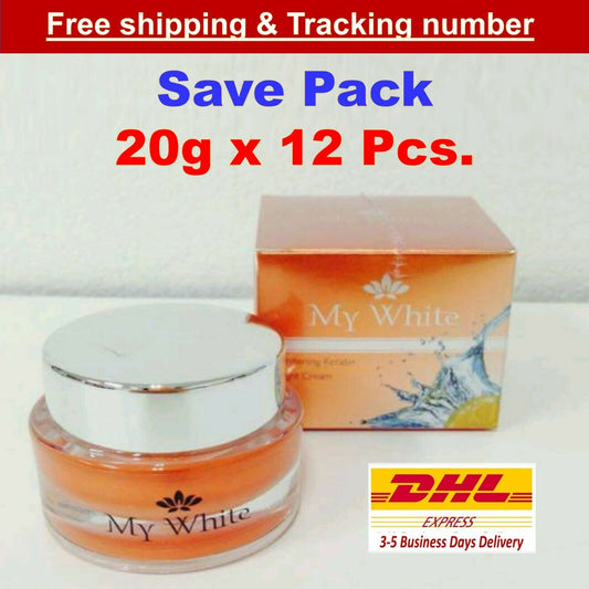 12x Keratin Night Serum Anti Aging Freckle Radiance Soft Smooth Skin 20g