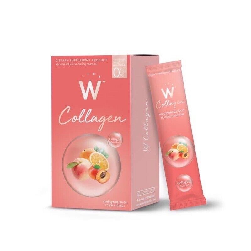 8x W Collagen Wink White Powder Drink Whitening Anti-aging Radiant Smooth Skin