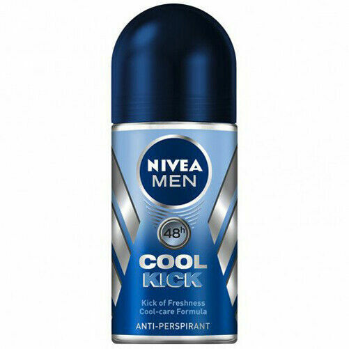 Nivea Men Cool Kick Reduce Perspiration Fragrance Anti Deodorant Clean Fresh 50g