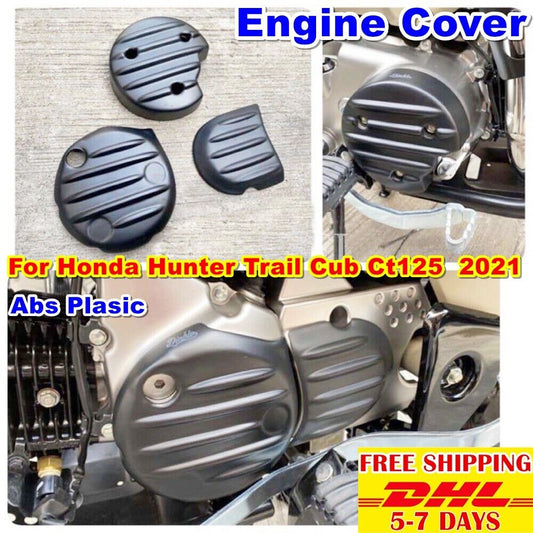 P2 Engine Cover For Ct125 Honda Hunter Cub 2021 125 Trail Front New Abs Plastic