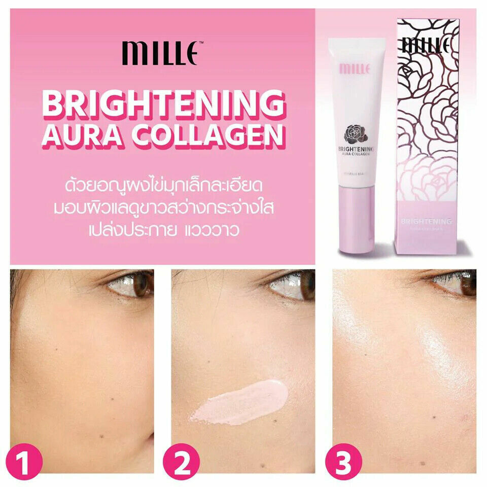 Mille Brightening Aura Collagen 30 g With pearl extract and 20 minerals