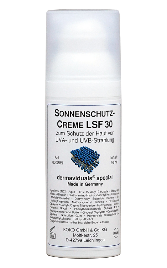 Dermaviduals DMS Sonnenschutzcreme LSF 30 50ml #ibe