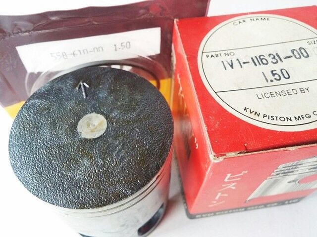 Yamaha RX100 Piston & Ring Set OS 1.50 (Diameter = 53.50mm.) New