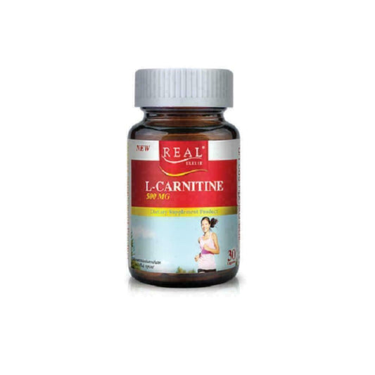 Real Elixir L-Carnitine 500 mg 30 Capsules
