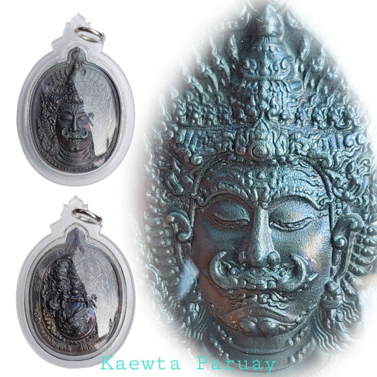 Thao Wessuwan Thai Amulet Pendant Giant God Coppet Fortune Wealth