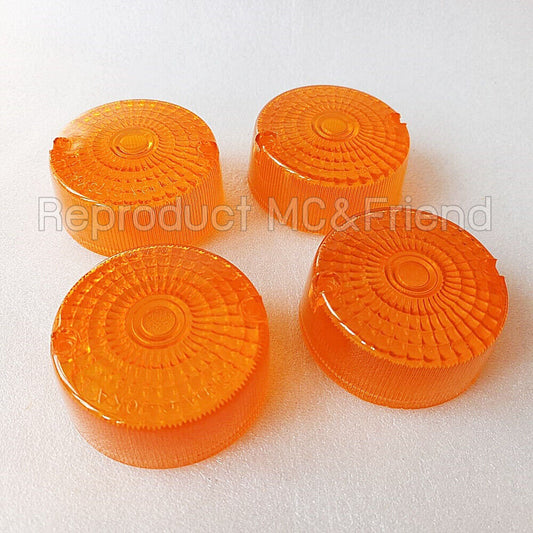 4x Turn Signal Lamp Lens For Honda C70 C70KA C90 C65 C50