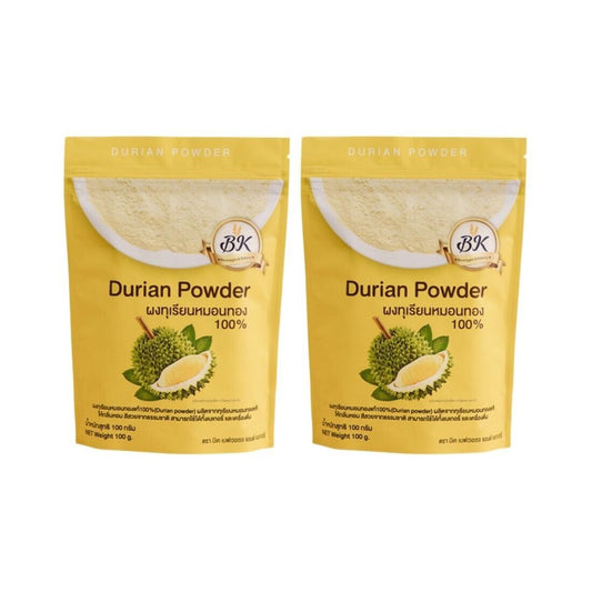 2x Durian Powder Freeze Dried for Flavoring Bakery Dessert Ice Cream Drinks 100g