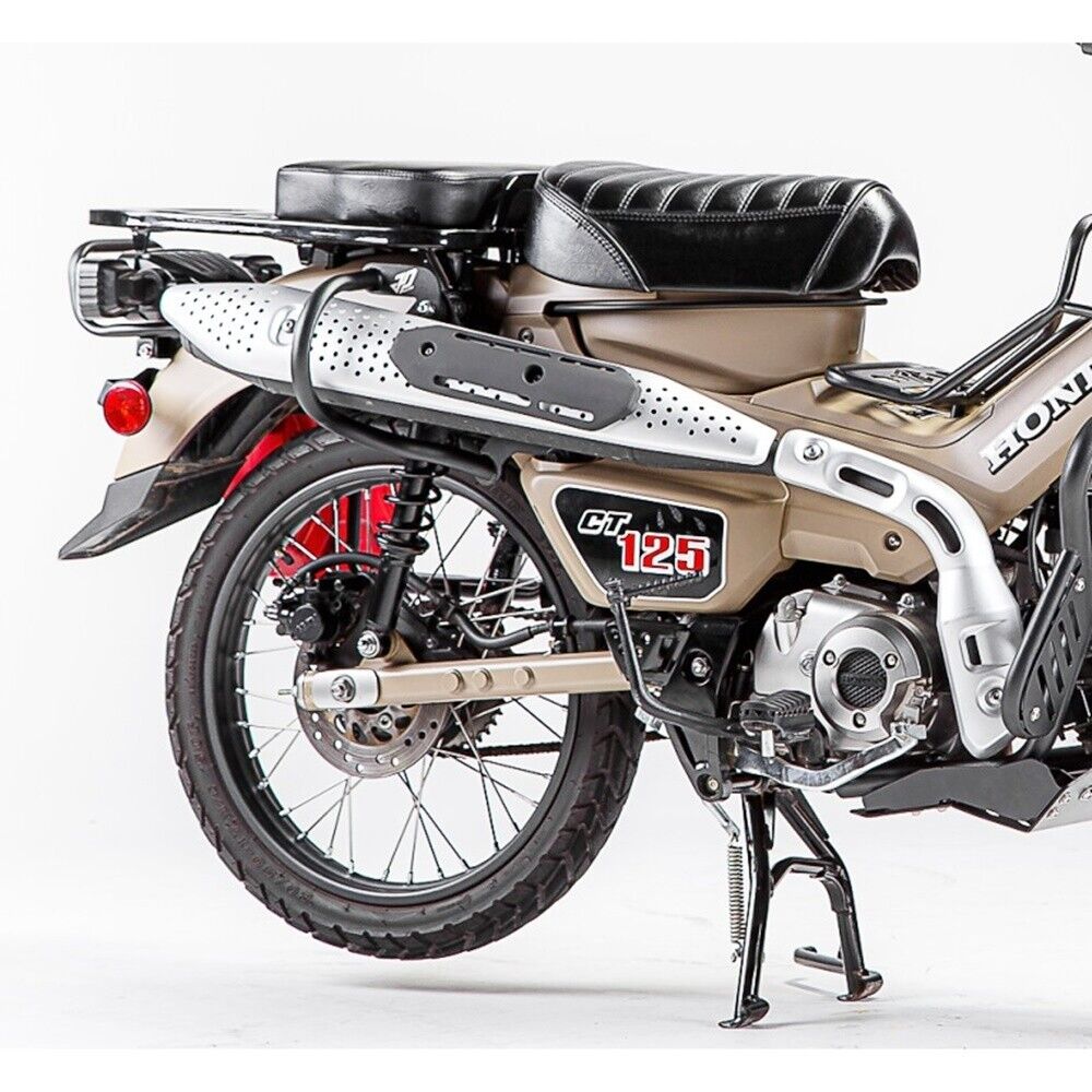 H23 Exhaust Heat Shield Guard For Honda Ct125 Trail Hunter Pipe Black Protector