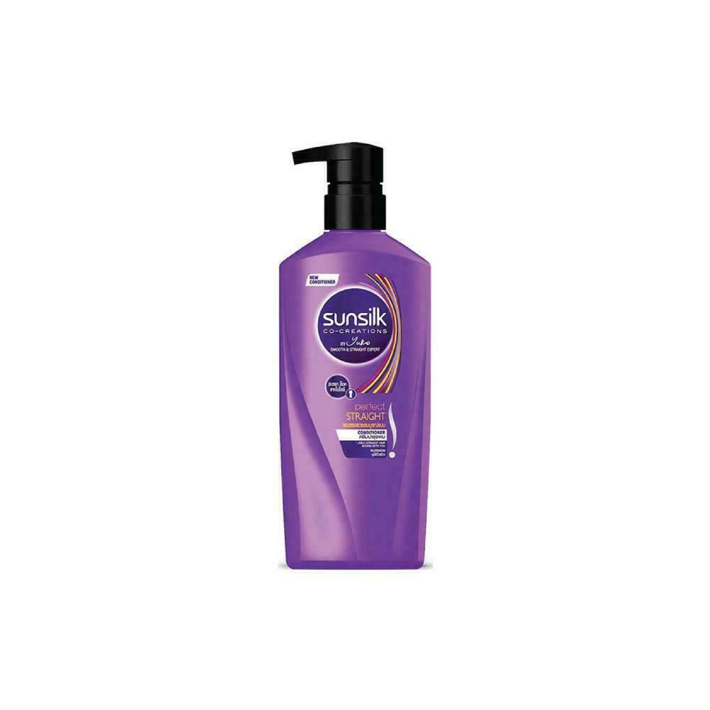 Sunsilk Co-Creations Perfect Straight Serum Conditioner 450 ml reduce frizziness