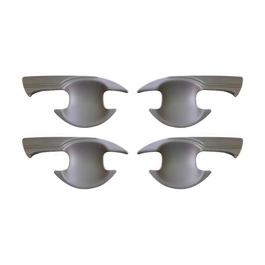 4 Door Handle Bowl Cover Matte Black Fit Toyota Yaris Ativ Sedan 2022-2023