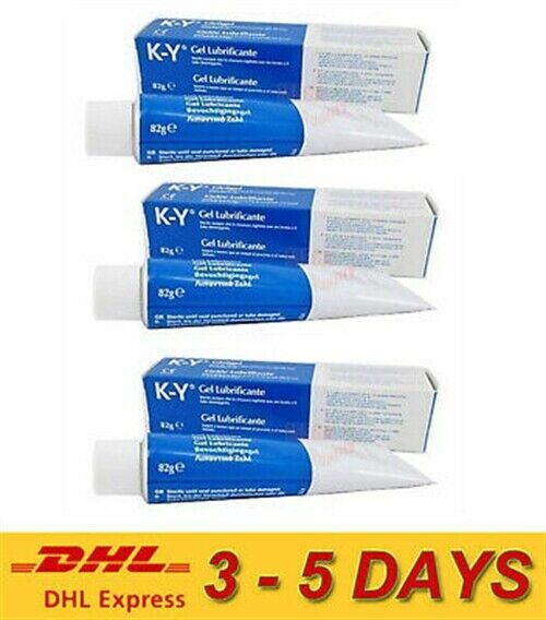 3 x K-Y Jelly Lubricant JOHNSON Personal Lubricant Gel Water Based 82g * Express