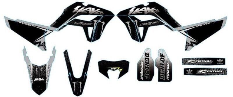 T3 Motocross Graphics Stickers Kit For Honda CRF300L Whole Bike Decals kits New