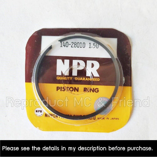 Piston Ring Set OS 1.50 JP : Fits Suzuki TS125 RM125M TC125 TM125 DS125 RV125