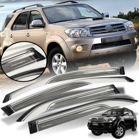 VISOR RAIN SUN GUARD WIND DEFLECTOR FOR TOYOTA FORTUNER SUV 2005 06 08 10 11